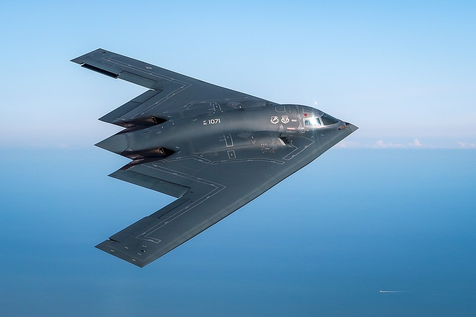 Stealth Mode - Contact Me to Talk [Image of B2 Flying]
